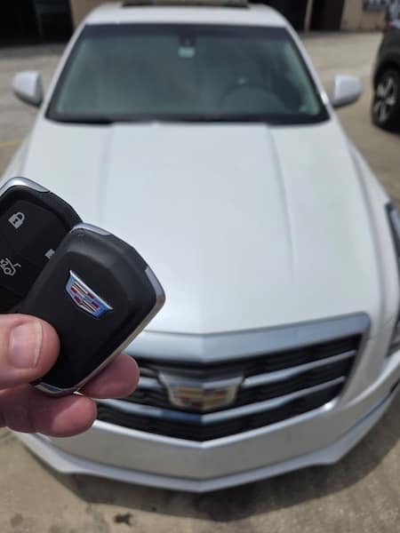  Fob repair done at flea market location in oldsmar - cadallic 